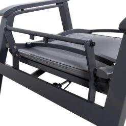 Loungesessel 'Paris', Grau/schwarz -Gartentopf Geschäft 3910302694 Loungesessel Paris inkl Auflage 2 118560