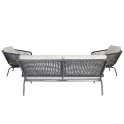 Lounge-Set 'Eagle', 5-teilig -Gartentopf Geschäft 3910302708 Loungeset Eagle 5tlg Stahlgestell inkl Auflagenset 1 118531