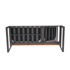 Dining-Bank 'Jimmy', 3-Sitzer, Grau, Ca. 191 X 89 X 75 Cm -Gartentopf Geschäft 3910302713 Dining Bank Jimmy 3 Sitzer inkl Auflagen 10 121605