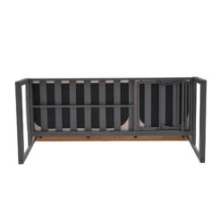 Dining-Bank 'Jimmy', 3-Sitzer, Grau, Ca. 191 X 89 X 75 Cm -Gartentopf Geschäft 3910302713 Dining Bank Jimmy 3 Sitzer inkl Auflagen 9 121606