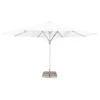 Doppler Sonnenschirm 'Telestar', Ohne Volant, Ø 500 Cm -Gartentopf Geschäft 3910502683 Sonnenschirm Telestar 500 D ca 500cm weiss ohne Volant 65765