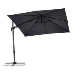 Schneider Sonnenschirm Rhodos Eco Twist, 270 X 270 Cm -Gartentopf Geschäft 3910502975 Sonnenschirm Rhodos eco TWIST ca.270x270cm anthrazit13 71328