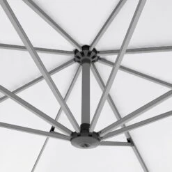 Knirps Pendelschirm, Ca. 275 X 275 Cm -Gartentopf Geschäft 3910503044 Pendelschirm Knirps weiss 1 93650