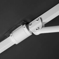 Pendelschirm 'Rhodos Twist Bianco', Ca. 300 X 300 Cm -Gartentopf Geschäft 3910503195 Sonnenschirm Rhodos Twist Bianco anthrazit 10 90644