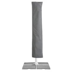 Pendelschirm 'Rhodos Twist Bianco', Ca. 300 X 300 Cm -Gartentopf Geschäft 3910503195 Sonnenschirm Rhodos Twist Bianco anthrazit 9 90640