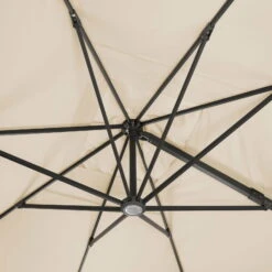 Sonnenschirm 'Rhodos Grande', 300 X 400 Cm, Natur -Gartentopf Geschäft 3910503199 Sonnenschirm Rhodos Grande natur 7 91462