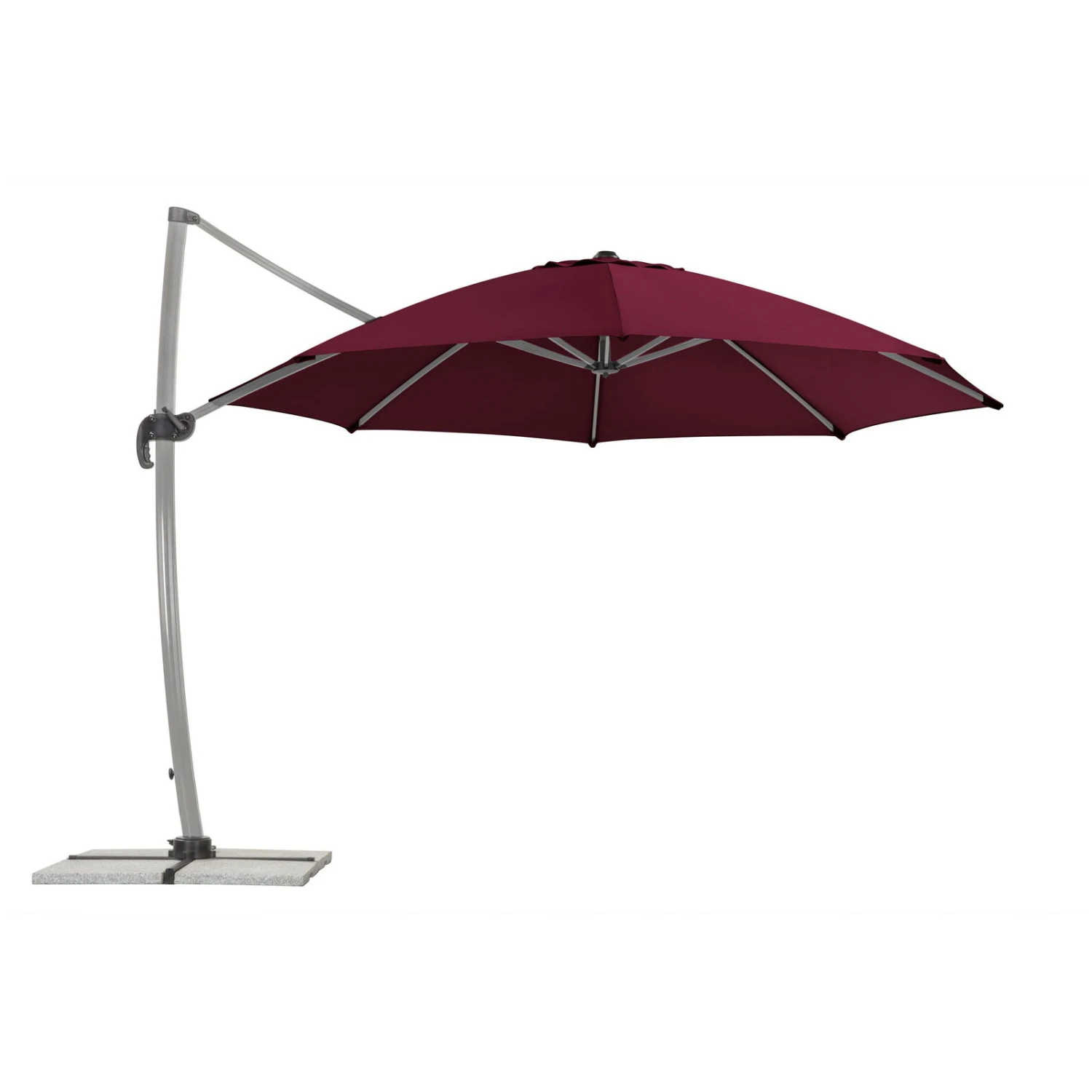 Schneider Sonnenschirm 'Rhodos Rondo', Ø 350 Cm 4 Schneider Sonnenschirm 'Rhodos Rondo', Ø 350 Cm – Bild 2