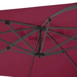 Schneider Sonnenschirm 'Rhodos Rondo', Ø 350 Cm 16 Schneider Sonnenschirm 'Rhodos Rondo', Ø 350 Cm -Gartentopf Geschäft 3910503204 Sonnenschirm Rhodos Rondo bordeaux 3 91576