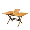 Balkon-Ausziehtisch 100/140x90 Cm Akazienholz -Gartentopf Geschäft 3910700391 Balkon Ausziehtisch 4284