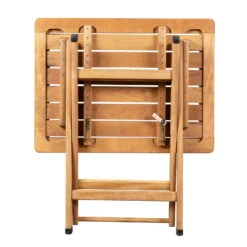 Holztisch 'Matera', Buchenholz, Ca. 80 X 60 X 75 Cm -Gartentopf Geschäft 3910700456 Holztisch Matera 80x60cm 2 102339