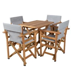 Holztisch 'Matera', Buchenholz, Ca. 80 X 60 X 75 Cm -Gartentopf Geschäft 3910700456 Holztisch Matera 80x60cm 4 102340