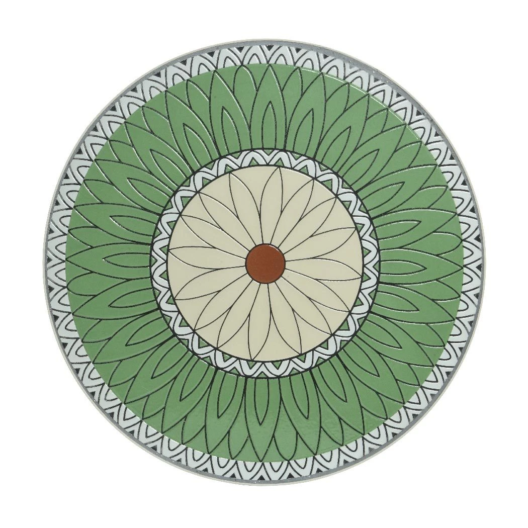 Bistro-Klapptisch 'Vigo', Grün Mit Blumenmosaik 4 Bistro-Klapptisch 'Vigo', Grün Mit Blumenmosaik – Bild 2