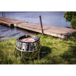 Holzkohlegrill Petromax Atago, Grau, Edelstahl, Ca. 28 X 40 X 40 Cm -Gartentopf Geschäft 3920100763 holzkohlegrill petromax atago 2 121046