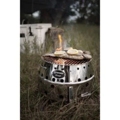 Holzkohlegrill Petromax Atago, Grau, Edelstahl, Ca. 28 X 40 X 40 Cm -Gartentopf Geschäft 3920100763 holzkohlegrill petromax atago 4 121044