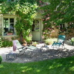 Lafuma Relaxsessel 'R Clip', Grün, Batyline® -Gartentopf Geschäft 3930401056 Relaxsessel R Clip gruen 12 104557