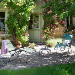 Lafuma Relaxsessel 'R Clip', Grün, Batyline® -Gartentopf Geschäft 3930401056 Relaxsessel R Clip gruen 13 104556