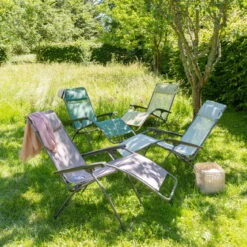 Lafuma Relaxsessel 'R Clip', Grün, Batyline® -Gartentopf Geschäft 3930401056 Relaxsessel R Clip gruen 15 104558