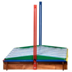 Sandkasten Inkl. Dach, Bunt, 120 X 120 X 120 Cm 12 Sandkasten Inkl. Dach, Bunt, 120 X 120 X 120 Cm -Gartentopf Geschäft 3940100136 Sandkasten inkl Dach 6 106184