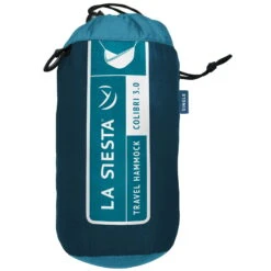 LA SIESTA Single-Reisehängematte Colibri 3.0, River, Nylon, Bis 180 Kg, Reißfest, Leicht -Gartentopf Geschäft 3940200283 Single Reisehaengematte Colibri 3 0 river Nylon Stoff 1 61213