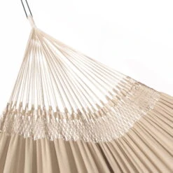 LA SIESTA Kingsize Hängematte 'Bossanova', Muscade -Gartentopf Geschäft 3940200350 Kingsize Haengematte Bossanova Muscade Bio Baumwolle 8 106166