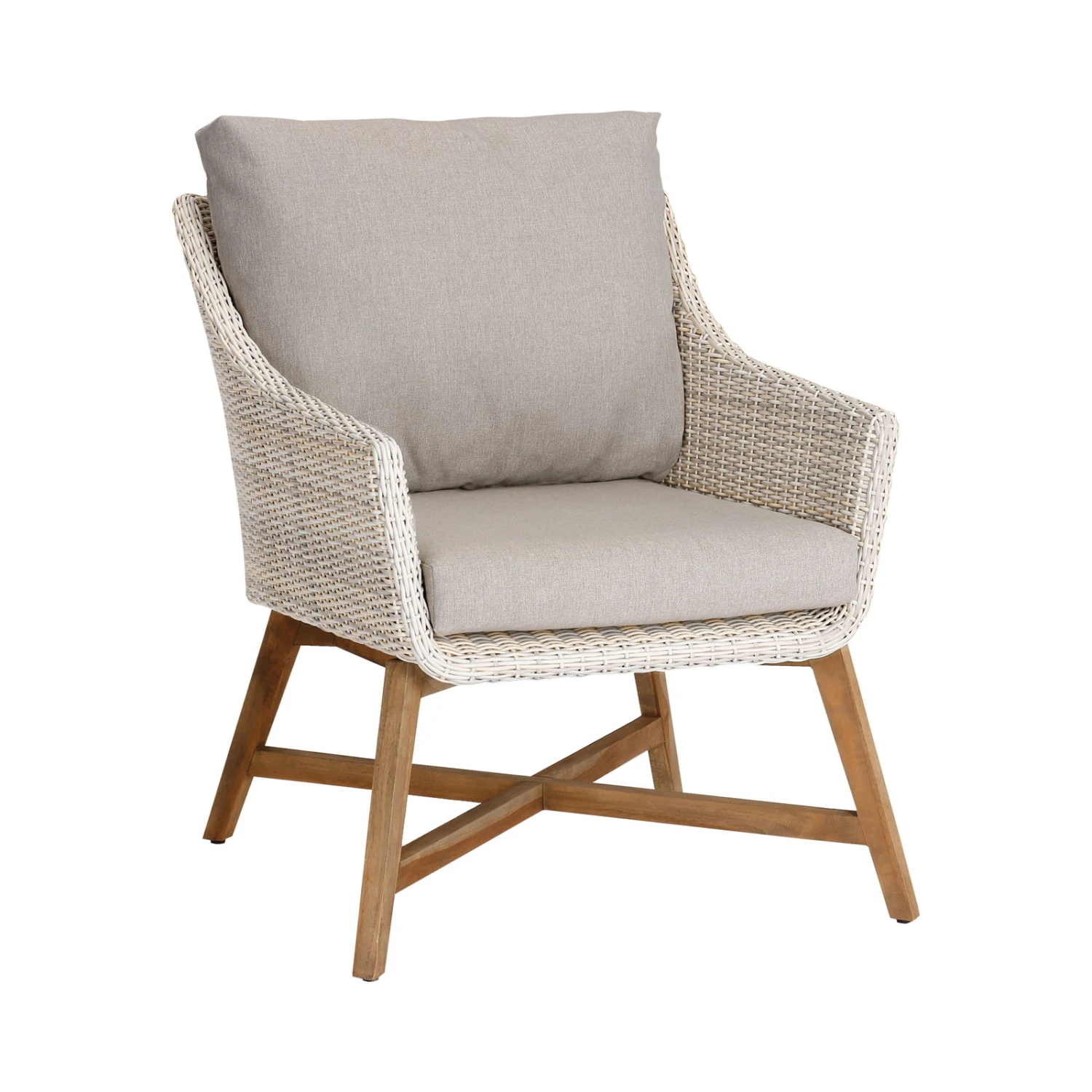 Best Lounge-Sessel "Paterna" Aus Teakholz, Mit Auflage 3 Best Lounge-Sessel "Paterna" Aus Teakholz, Mit Auflage