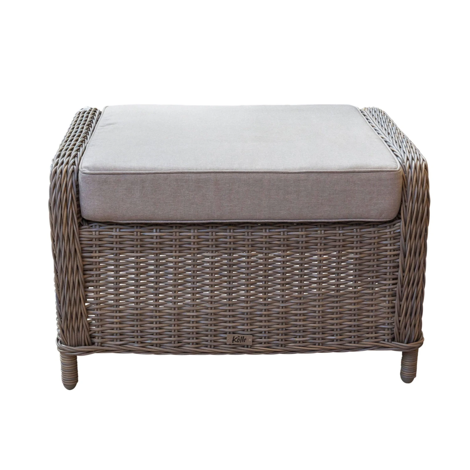Relax-Hocker, Polyrattan, Braun, 46 X 60 X 74 Cm 4 Relax-Hocker, Polyrattan, Braun, 46 X 60 X 74 Cm – Bild 2