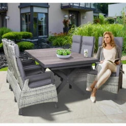 Geflechtsessel Bremen, Hellgrau/braun, Verstellbare Rückenlehne 8 Geflechtsessel Bremen, Hellgrau/braun, Verstellbare Rückenlehne -Gartentopf Geschäft 3950100954 Geflechtsessel Bremen Koelle graubraun inkl auflagen Ruecken verstellbar2 63432