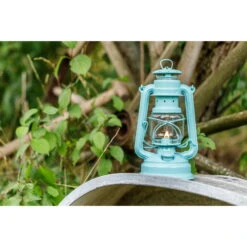 Feuerhand Sturmlaterne 'Baby Special 267', Grün, 26,5 X 13,5 X 15 Cm -Gartentopf Geschäft 3990100188 feuerhand sturmlaterne 6 121577