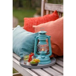 Feuerhand Sturmlaterne 'Baby Special 267', Grün, 26,5 X 13,5 X 15 Cm -Gartentopf Geschäft 3990100188 feuerhand sturmlaterne 8 121579