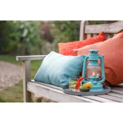 Feuerhand Sturmlaterne 'Baby Special 267', Grün, 26,5 X 13,5 X 15 Cm -Gartentopf Geschäft 3990100188 feuerhand sturmlaterne 9 121580