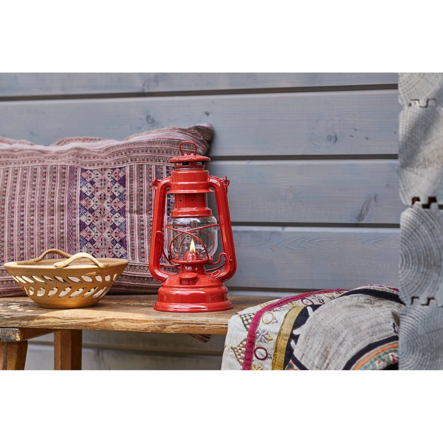 Feuerhand Sturmlaterne 'Baby Special 276', Brick Red, 26,5 X 13,5 X 15 Cm 3 Feuerhand Sturmlaterne 'Baby Special 276', Brick Red, 26,5 X 13,5 X 15 Cm