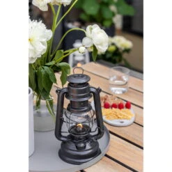 Feuerhand Sturmlaterne 'Baby Special 276', Sparkling Iron, 26,5 X 13,5 X 15 Cm -Gartentopf Geschäft 3990100201 feuerhand sturmlaterne 1 1 121854