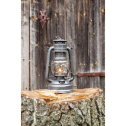 Feuerhand Sturmlaterne 'Baby Special 276', Sparkling Iron, 26,5 X 13,5 X 15 Cm -Gartentopf Geschäft 3990100201 feuerhand sturmlaterne 3 121851