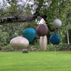 Solarlaterne 'Diamond 28', Hellgrün, Ø 28 X 28 Cm -Gartentopf Geschäft 72462 lumiz IMG 0626 123929 11